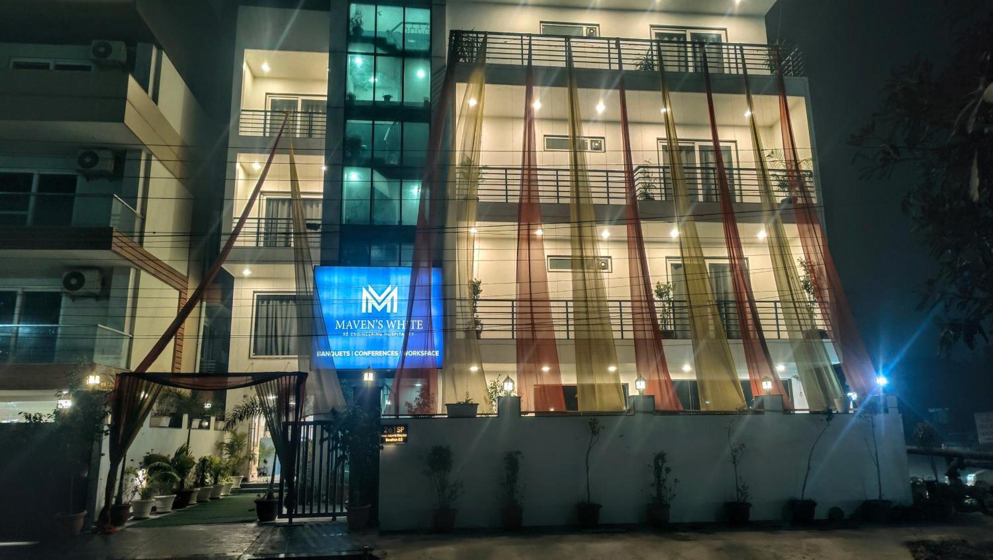 Mavens White Artemis Hospital Road Sector 52 Gurgaon Hotel Exterior photo